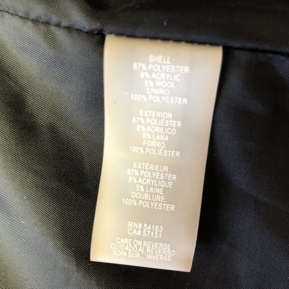 Karl Lagerfeld Paris Tweed Pattern Fringe Blazer - Picture 6 of 14